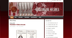 Desktop Screenshot of lapalanganamecanica.com